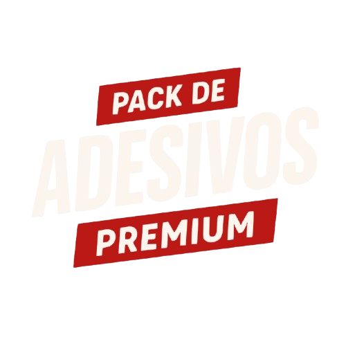 Pack de Adesivos Premium Logo